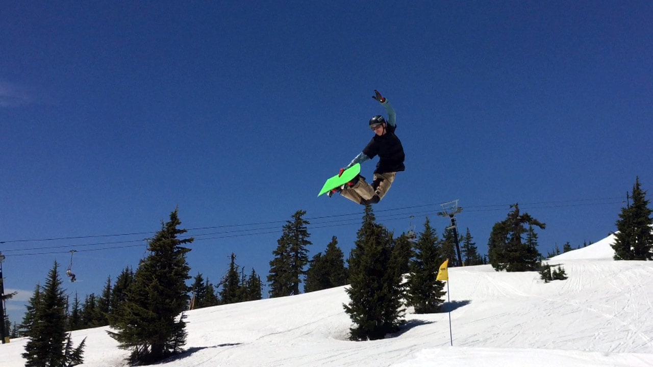 Method on a Snowboard