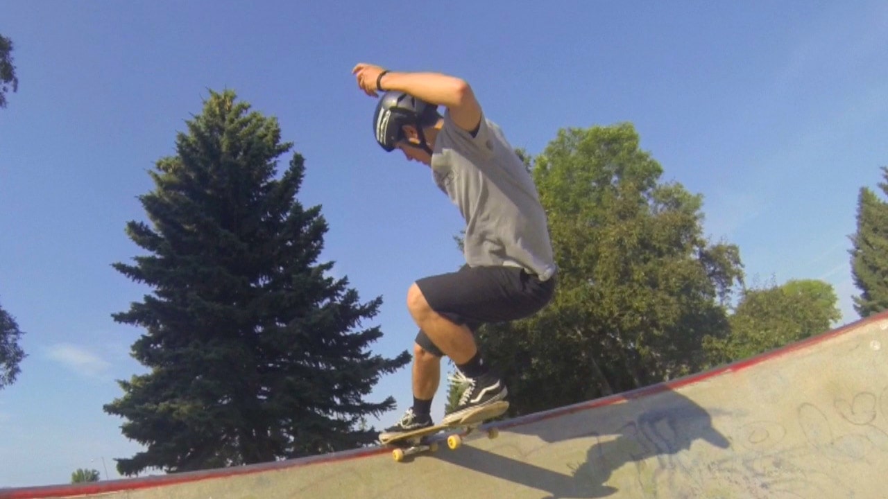 Nose Stall on a Skateboard