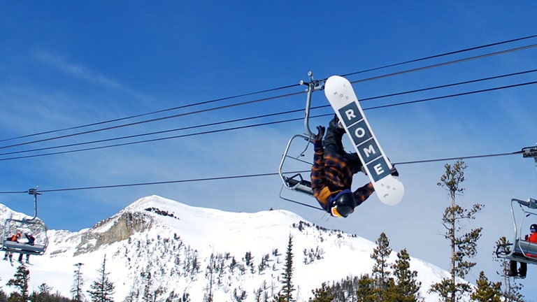 Backflip on a Snowboard